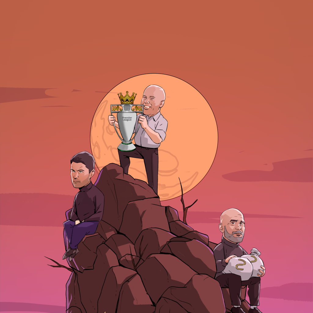 Arne Slot is at the top of the Premier League