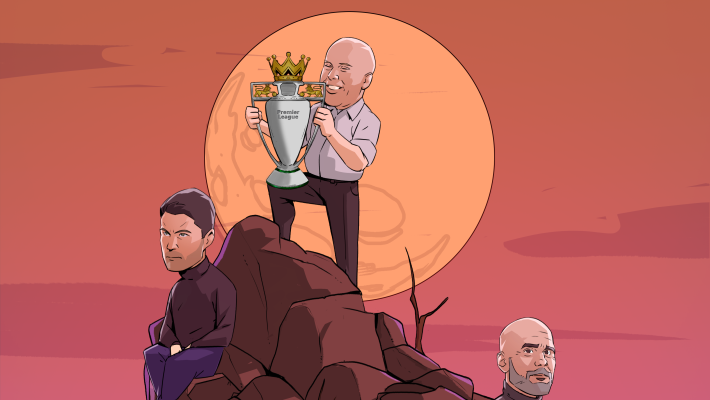 Arne Slot is at the top of the Premier League